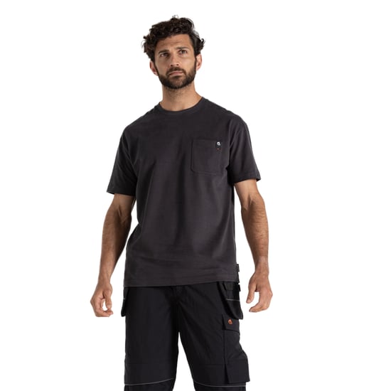 Craghoppers Mens Wakefield Pocket T-Shirt (Carbon Grey)