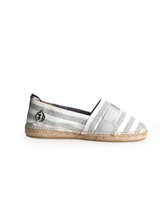 Trussardi Jeans Espadrilles Damen Silber - Image 1