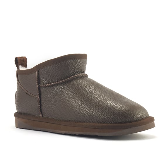 Cosy Ultra Short Leather Beva Boots