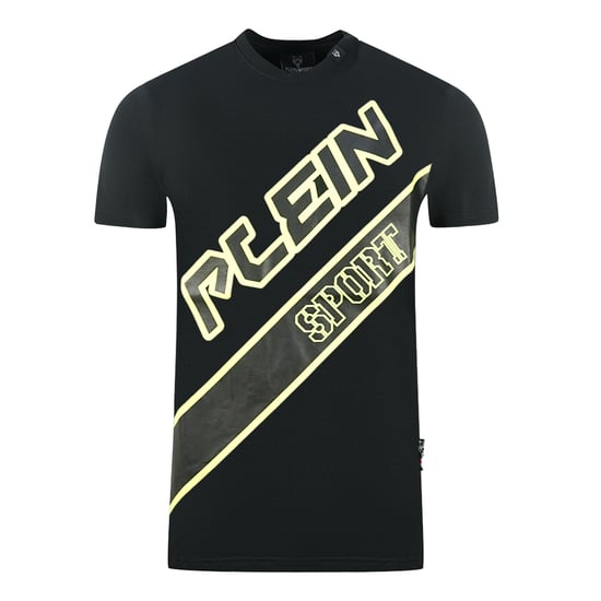 Plein Sport Großes Logo Schwarzes T-Shirt - Image 1