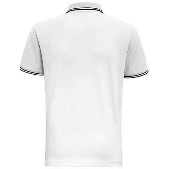 Asquith & Fox Herren Classic Fit Tipped Polo Shirt (Weiß/Schwarz) - Image 2