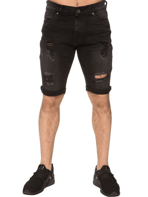 Herren Ripped Skinny Shorts - Image 2