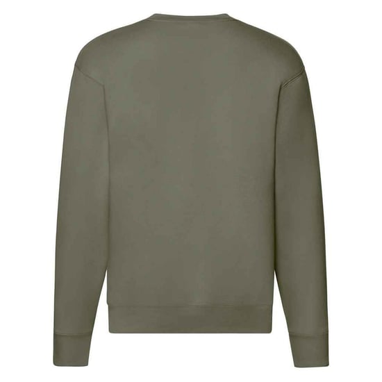Fruit of the Loom - "Premium" Sweatshirt Überschnittene Schulter für Herren (Klassisch Olivgrün) - Image 2