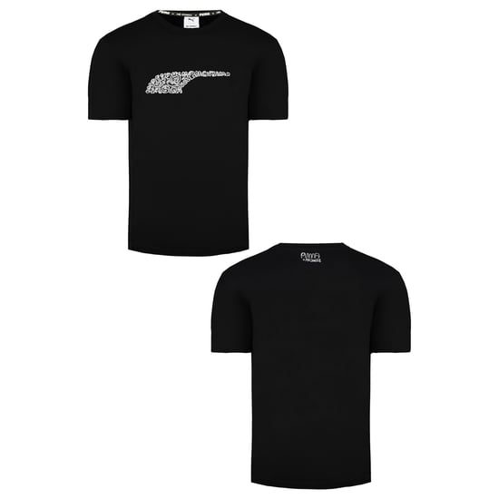 Puma x Mr. Doodle Short Sleeve Crew Neck Black Mens T-Shirt 530650 01