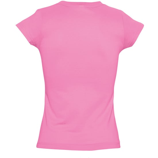 SOLs Damen/Damen Moon V-Ausschnitt T-Shirt mit kurzen Ärmeln (Orchid Pink) - Image 2