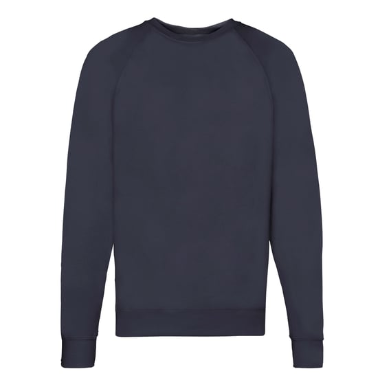 Fruit of the Loom - Sweatshirt für Herren/Damen Unisex Raglanärmel (Marineblau) - Image 1