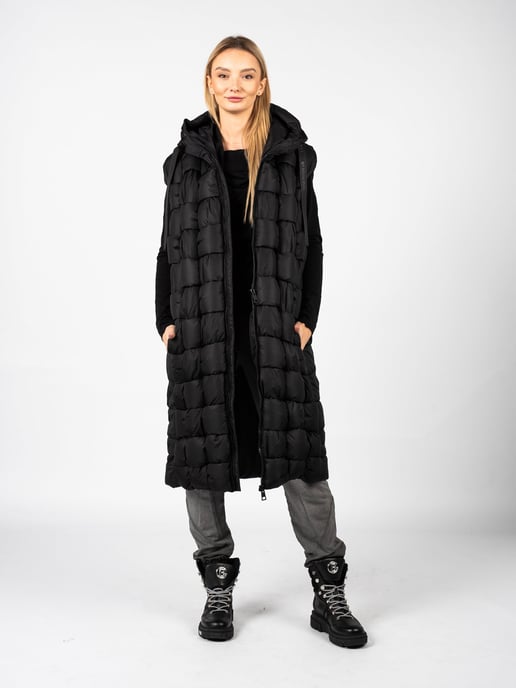 La Haine Inside Us Weste Unisex-LW548 Damen schwarz - Image 3