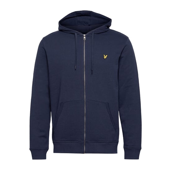 Lyle & Scott Kapuzenpullover mit Reißverschluss in Navy - Image 1