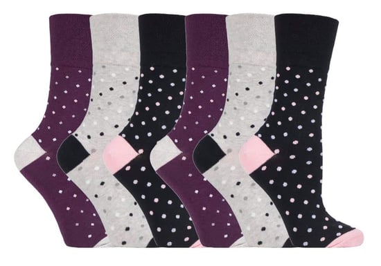 Gentle Grip - 6 Paar Damen Gentle Grip nicht elastische Socken - GG133 - Image 1