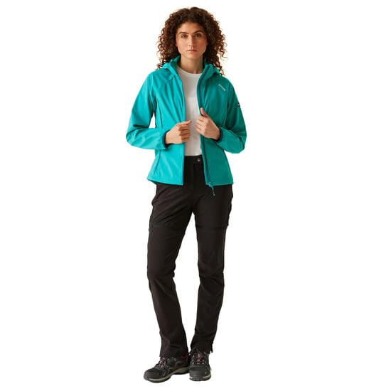 Regatta - "Bourda" Softshelljacke für Damen (Tahoeblau/Leuchtend Blau) - Image 4