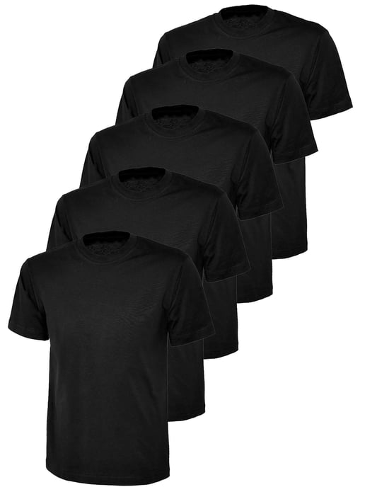 Kruze | Womens Crew Neck T-Shirts (5er Pack) - Image 1