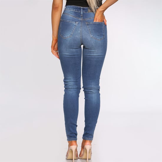 Damen Skinny Slim Fit Denim Jeans| Enzo Designer Womenswear - Image 4