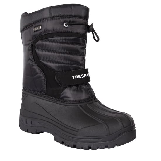 Trespass Unisex Dodo Pull On Winter Snow Boots (Black X)