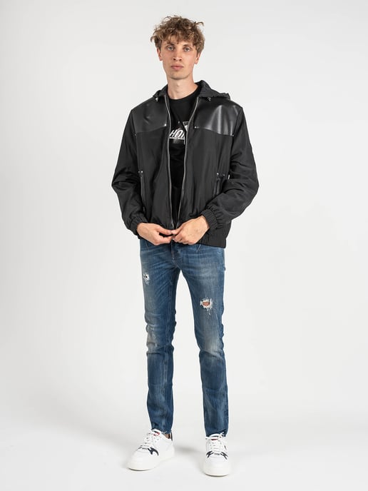 Les Hommes Jacke Windbreaker Herren schwarz - Image 2