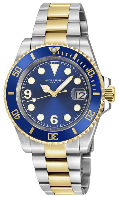 Haurex 4G512UBB Men's Barracuda Automatic Watch