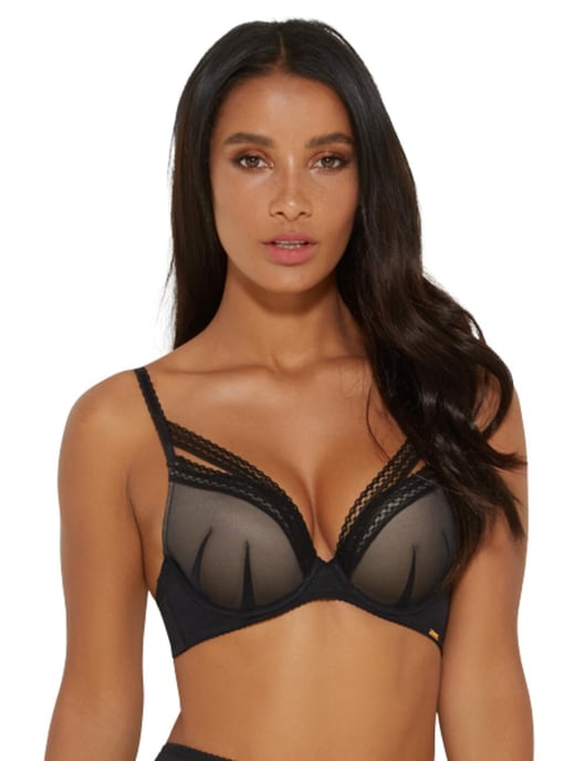 Gossard Sheer Seduction Padded Plunge Bra
