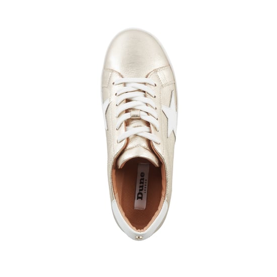 Dune Ladies Edriss - Star Motif Lace Up Trainers - Image 3