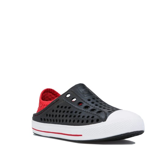 Boys' Skechers Children Guzman Steps Slip On In Black Red