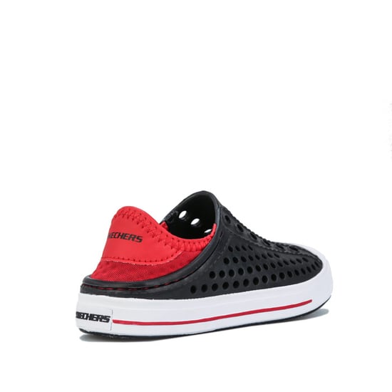 Boys' Skechers Children Guzman Steps Slip On In Black Red
