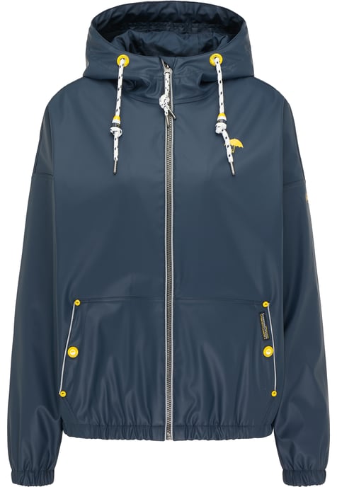 Schmuddelwedda Regenjacke Damen Marine - Image 1