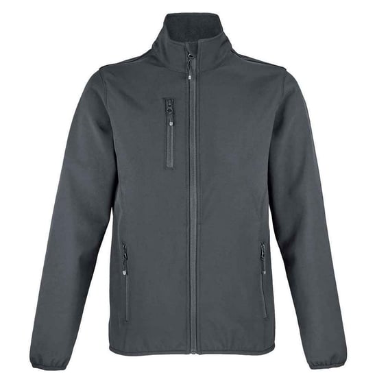 SOLS Womens/Ladies Falcon Softshell Recycled Soft Shell Jacket (Holzkohle) - Image 1