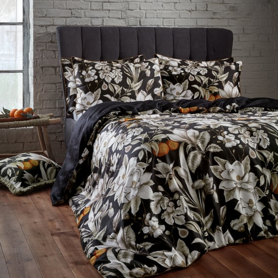 EW von Edinburgh Weavers Prunkvolles Floral Premium Baumwollsatin Bettwäsche Set - Image 4