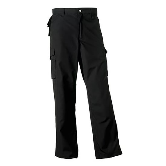 Russell Work Wear Herren Arbeitshose, robust, Standard-Beinlänge (Schwarz) - Image 2