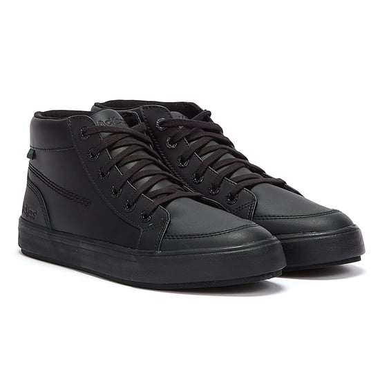Kickers Tovni Hi Leder Herren Schwarz Schuhe - Image 1