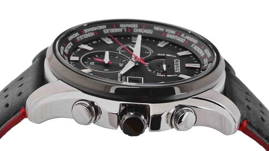 Citizen  Schwarz Herren Armbanduhr AT9036-08E - Image 3