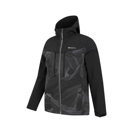 Mountain Warehouse Herren Illuminate II Soft Shell Jacke (Schwarz) - Image 3