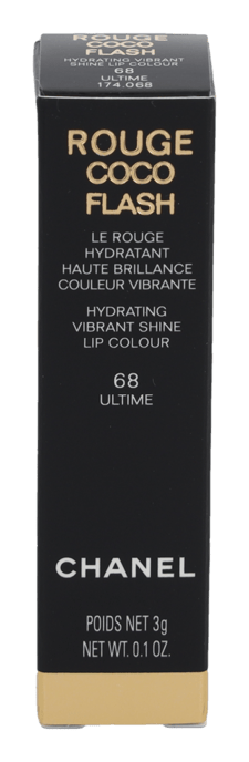 Chanel Rouge Coco Flash Hydrating Vibrant Shine Lip Colour. - Image 2