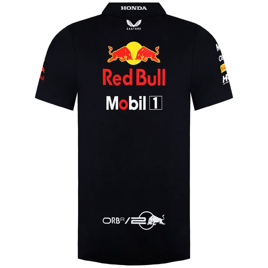 Red Bull Racing F1 2024 Team Herren-Shirt in Marineblau - Image 4