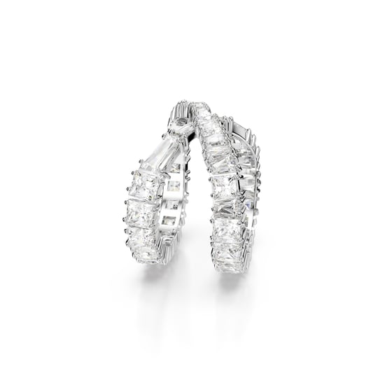 Swarovski 'Hyperbola' Damenring aus Metall - Silber 5677632 - Image 3