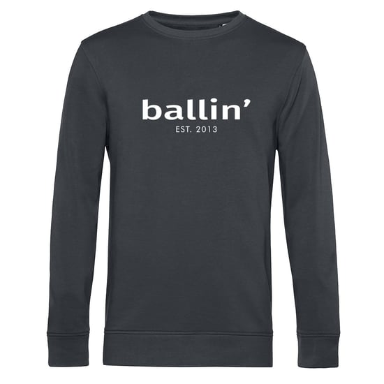 Basic Sweater von Ballin Est. 2013 in der farbe Grau und in größe XS. - Image 1