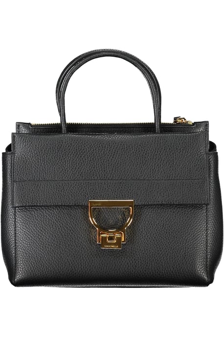 Coccinelle Damen schwarze Leder-Handtasche - Image 1