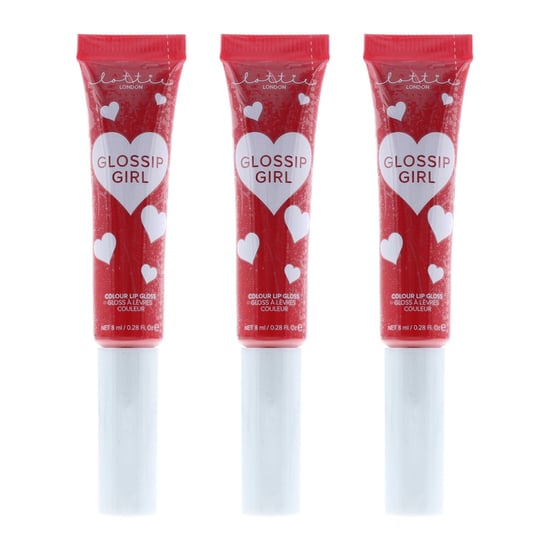 Lottie Glossip Girl Full Coverage Colour Gloss 8ml - Aces x 3
