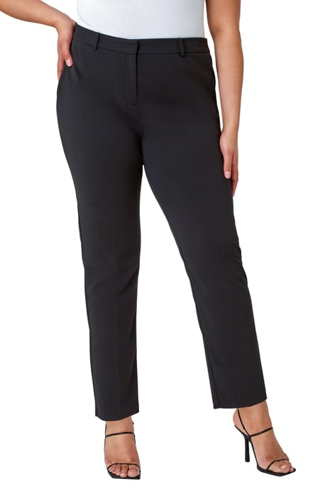 Curve Straight Smart Trousers