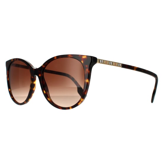 Burberry Cat-Eye Damen Sonnenbrille Dunkles Havana Braun Gradient - Image 2