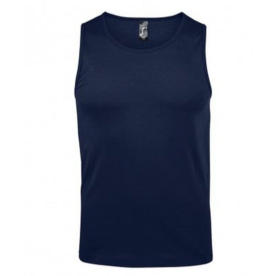SOLS Herren Justin ärmelloses Tank / Vest Top (French Navy) - Image 1