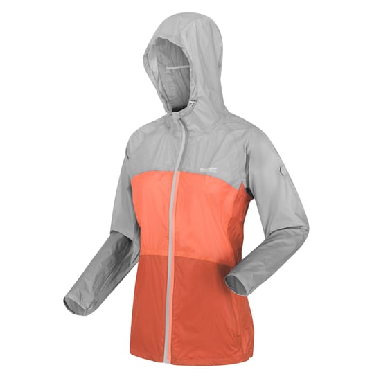 Regatta Womens/Ladies Pack It Pro Waterproof Jacket (Cyberspace/Fusion Coral)