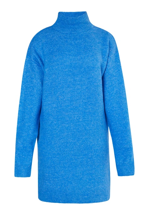 Mymo Strickkleid Damen Himmelblau - Image 1