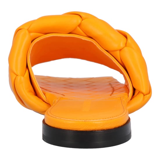 Bottega Veneta Lido Flache Sandale orange - Image 4