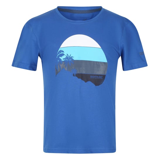 Regatta Kinder Bosley III Print T-Shirt (Marineblau) - Image 1
