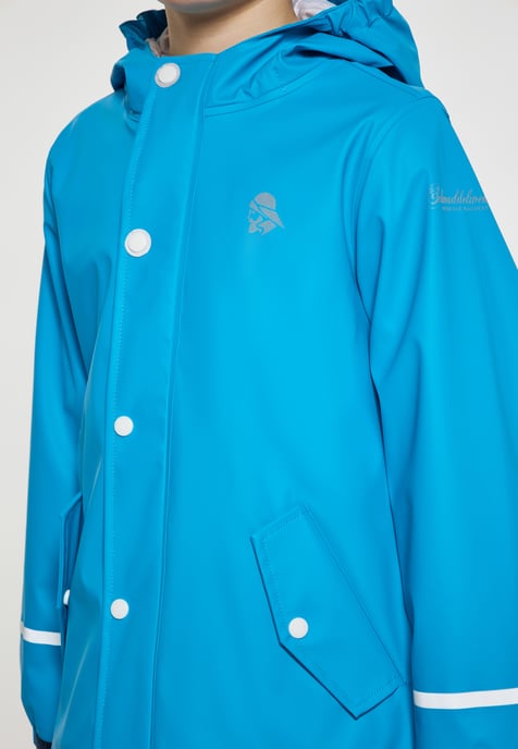 Schmuddelwedda Regenmantel Jungen (Kinder) Cyanblau - Image 5