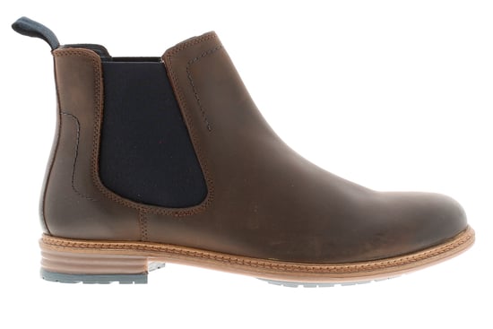 Hush Puppies Justin Chelsea Braune Herrenstiefel Aus Leder - Image 4
