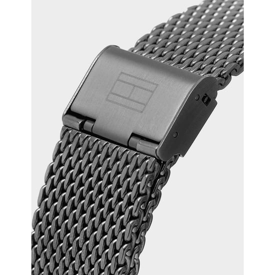 Montre Miles Chronograph Bracelet maille Tommy Hilfiger Pour Accessoires en Noir - Image 6