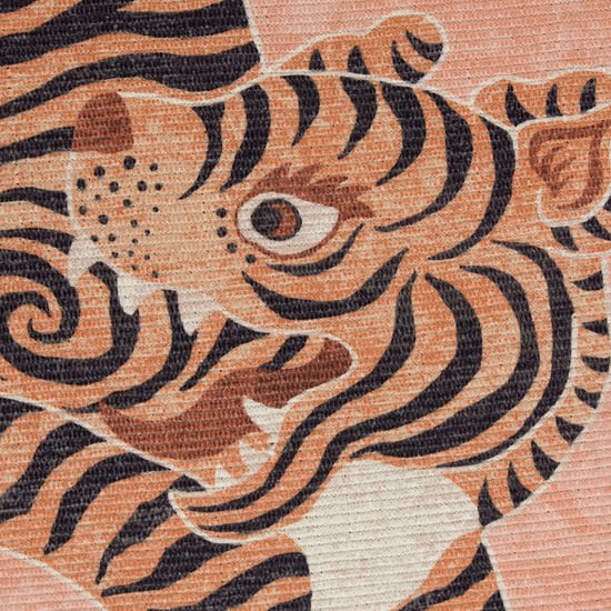 furn. Tibetischer Tiger Druck Outdoor Teppich, 120 x 170 cm - Image 2