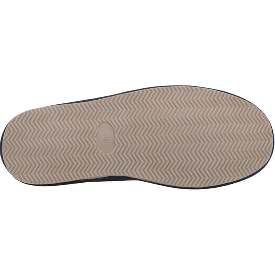 Hush Puppies Charles Wildleder Herren Navy Hausschuhe - Image 3