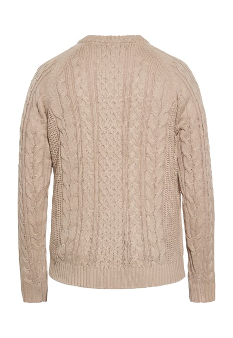 Mo Strickpullover Herren Kamel - Image 2