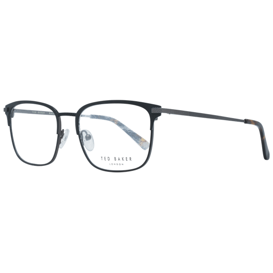 Ted Baker Square Unisex Black Gunmetal Glasses Frames